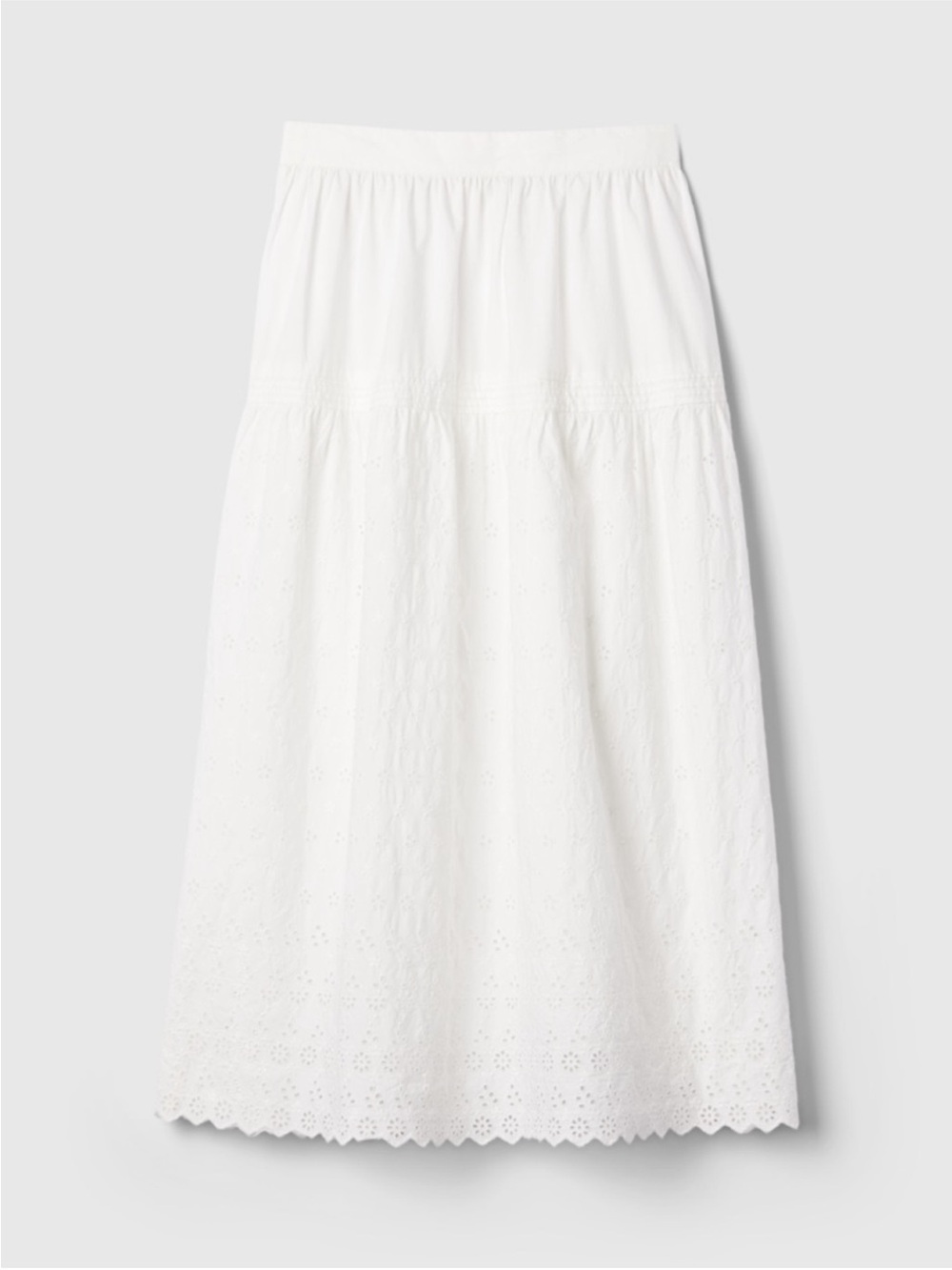 Gap x Doen white eyelet skirt - Picture 4 of 5